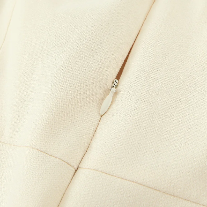 Sommer Einfarbig Liebsten Zipper Kleid Frauen Ärmellose Backless A-Line Mini Party Kleid Weibliche Sexy Vintage Tragen 2023 Neue