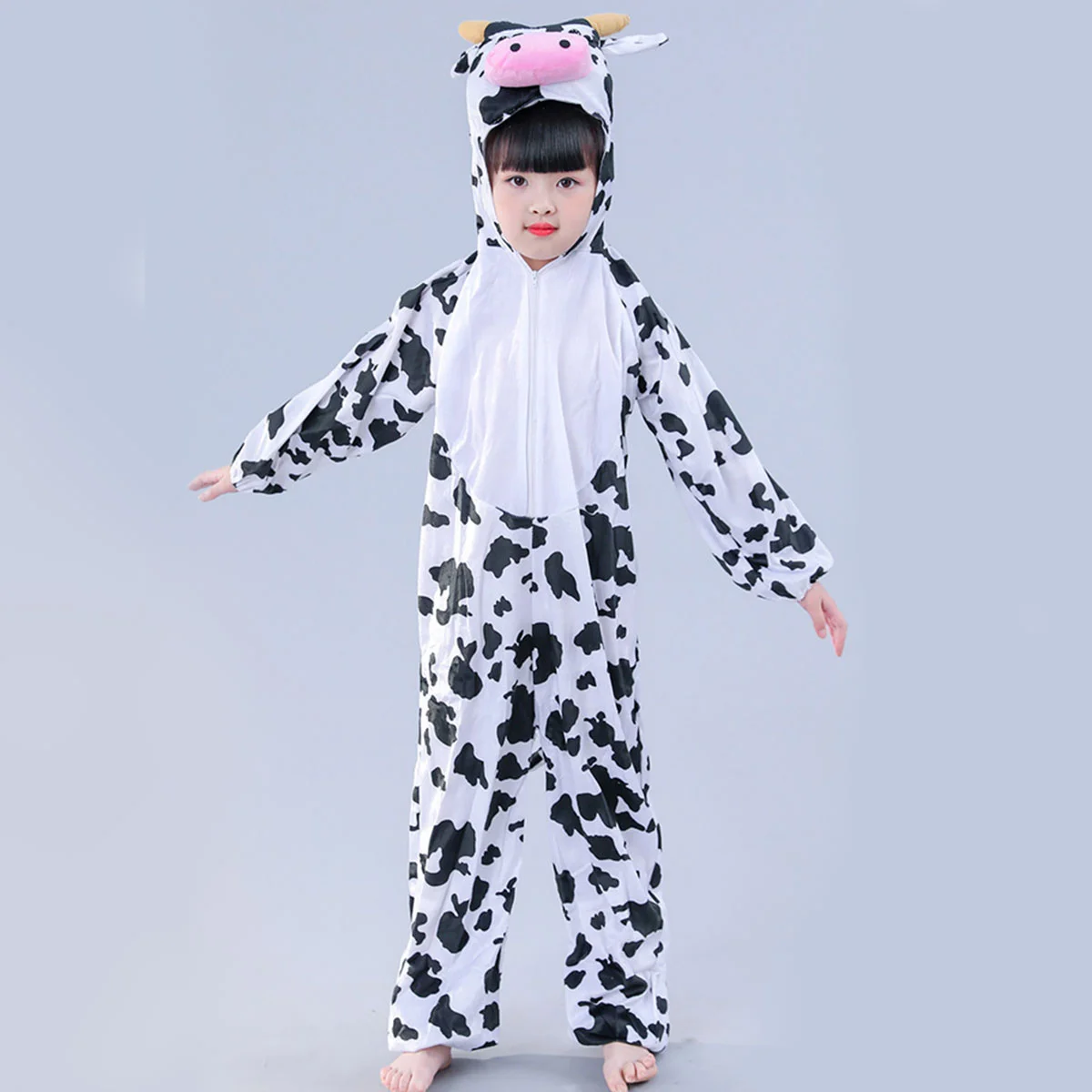 

Halloween Cow Costume Clothing Baby Boy Outfit Kids Outfits Performance Dresses