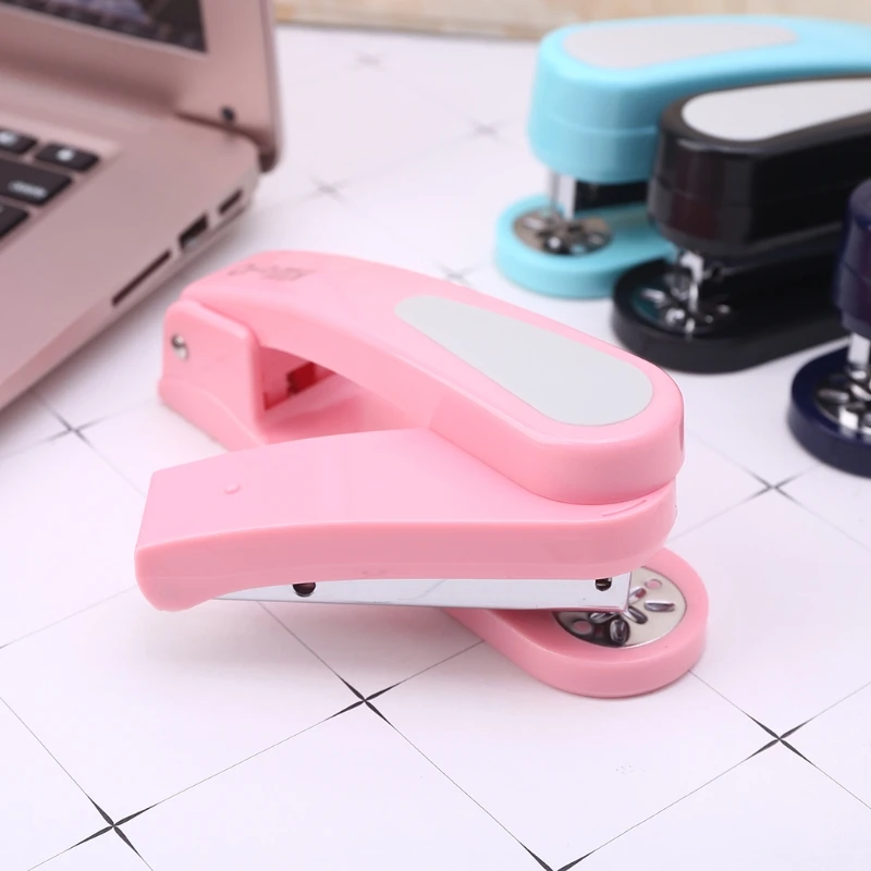 360 Degree Rotary Stapler 2-25 Sheets  Paper Capacity Bookbinding Machine Manual Binding Supplies for Office Home School