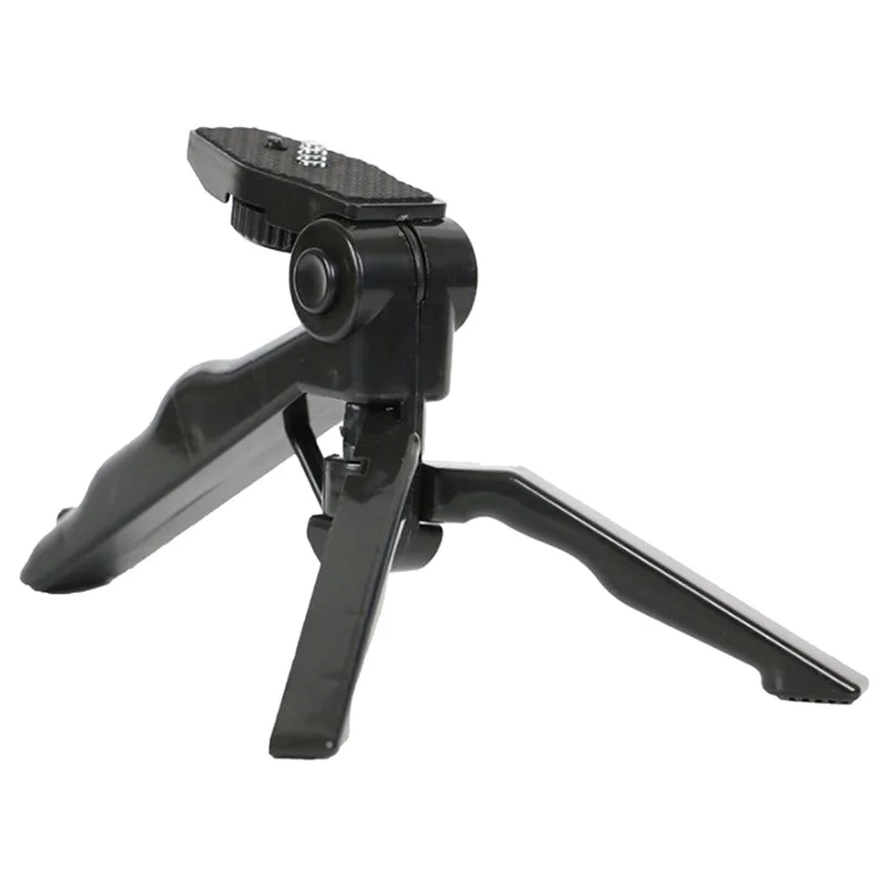 Tripod meja berdiri braket stabilitas kamera Desktop Mini untuk ponsel dapat menyesuaikan tinggi dan sudut