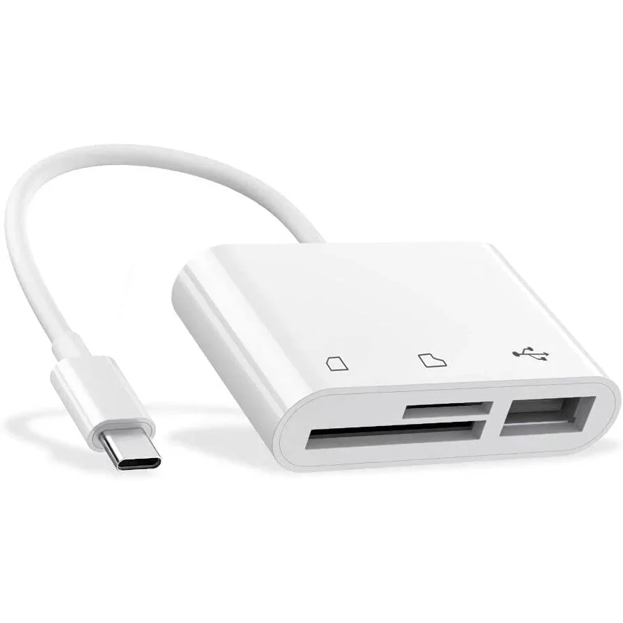 Type-C Adapter TF SD Memory Card Reader OTG Writer Compact Flash USB-C for IPad Pro Huawei for Macbook USB Type C Cardreader