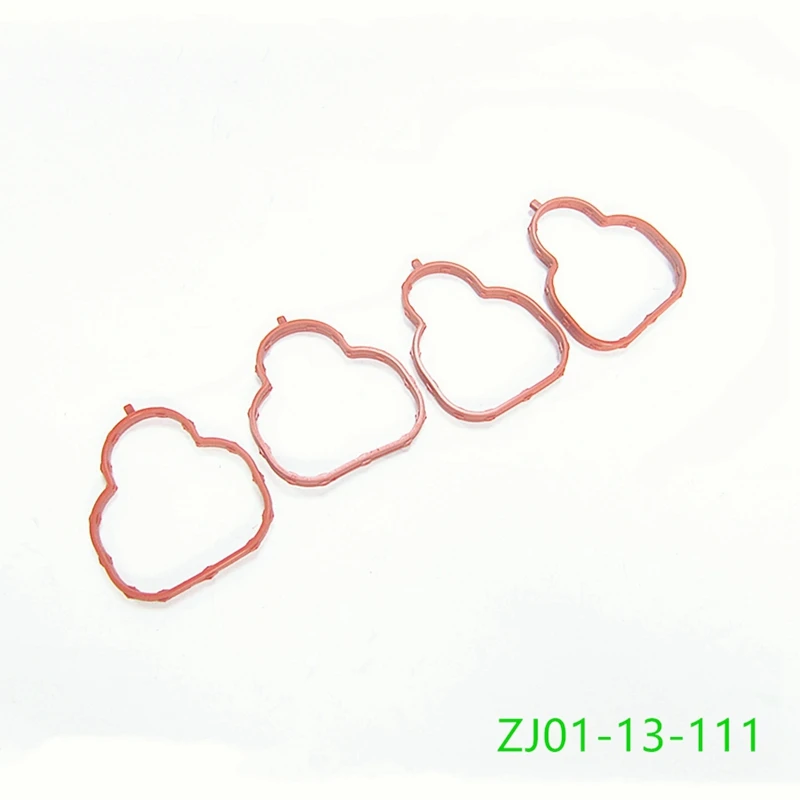 Car Engine Intake Manifold Gasket Seal ZJ01-13-111 For Mazda 3 2004-2012 BK BL 1.6 Mazda 2 2007-2011 De 1.3 1.5 4 Pieces