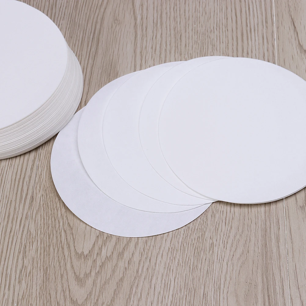 

100 PCS Filter Paper Qualitative Filtering Apparatus Disposable Pneumatic Discs Lab