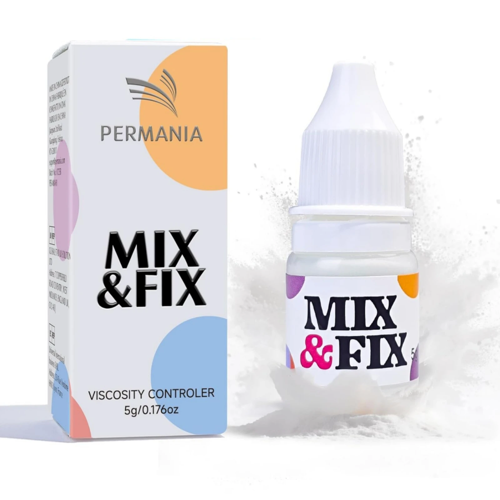 PERMANIA 5g New Korean Lash Lift Powder, Super Mix Eyelash Perm Solution Achieve Glue Free For Lash Lifting Salon or Home Use
