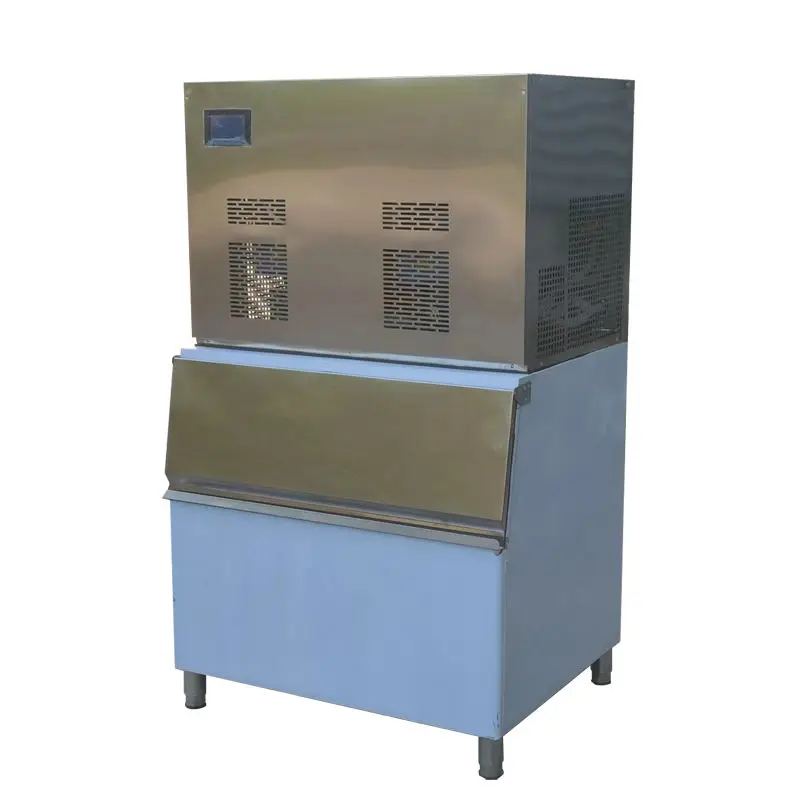 1000kg/24h New Commercial Big Capacity Ice Making Automatic Ice Machine Particle Ice Maker Machine KLXH-1000