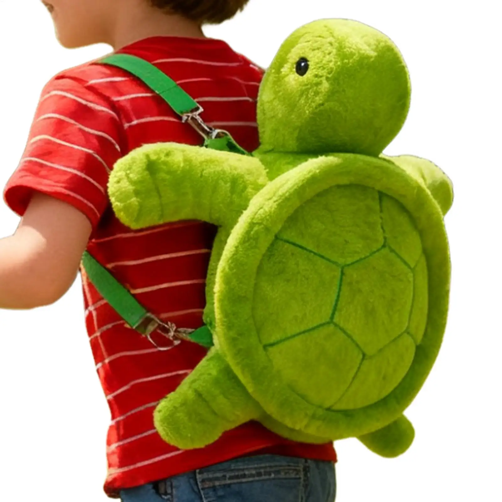 حقيبة ظهر على شكل سلحفاة من القطيفة اللطيفة على شكل سلحفاة لطيفة لوقت اللعب والسفر العائلي والمهرجانات اليومية والمدرسة وأعياد الميلاد في الهواء الطلق