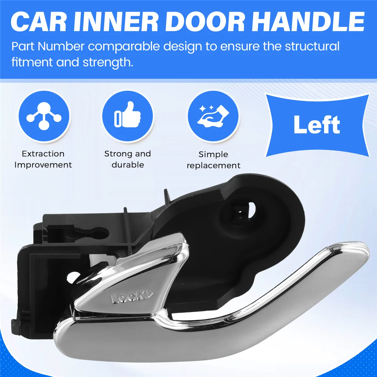 

Car Accessories Car Inner Door Handle Trim Door Interior Trim Panel for Ford Esc