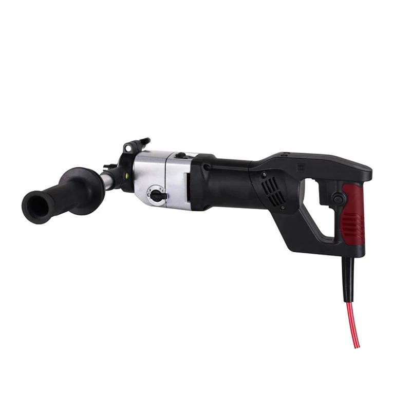 Handheld Concrete Drill with Shock-Absorbing Handle Dry Drilling Capability 1500W Portable Dust-Extraction Drill