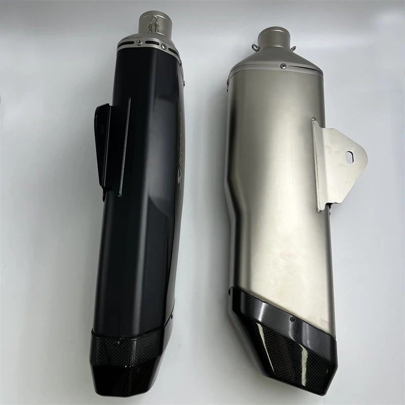 51mm Universal Motorrad Auspuff Motocross Auspuff Carbon Faser End Kappe Für F750GS F850GS R1200GS