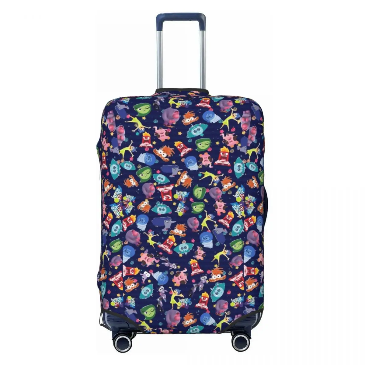 

Custom Cute I-Insides Cartoon Out Luggage Cover Protector Elastic Travel Suitcase Covers