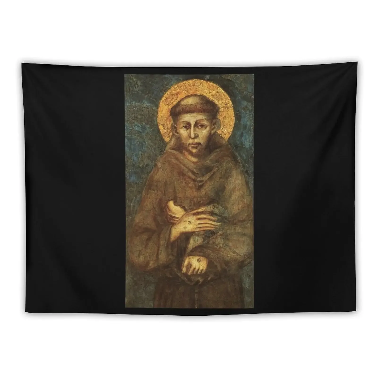 Saint Francis of Assisi Tapestry Decoration Aesthetic Things To Decorate The Room Living Room Decoration Carpet Wall Tapestry