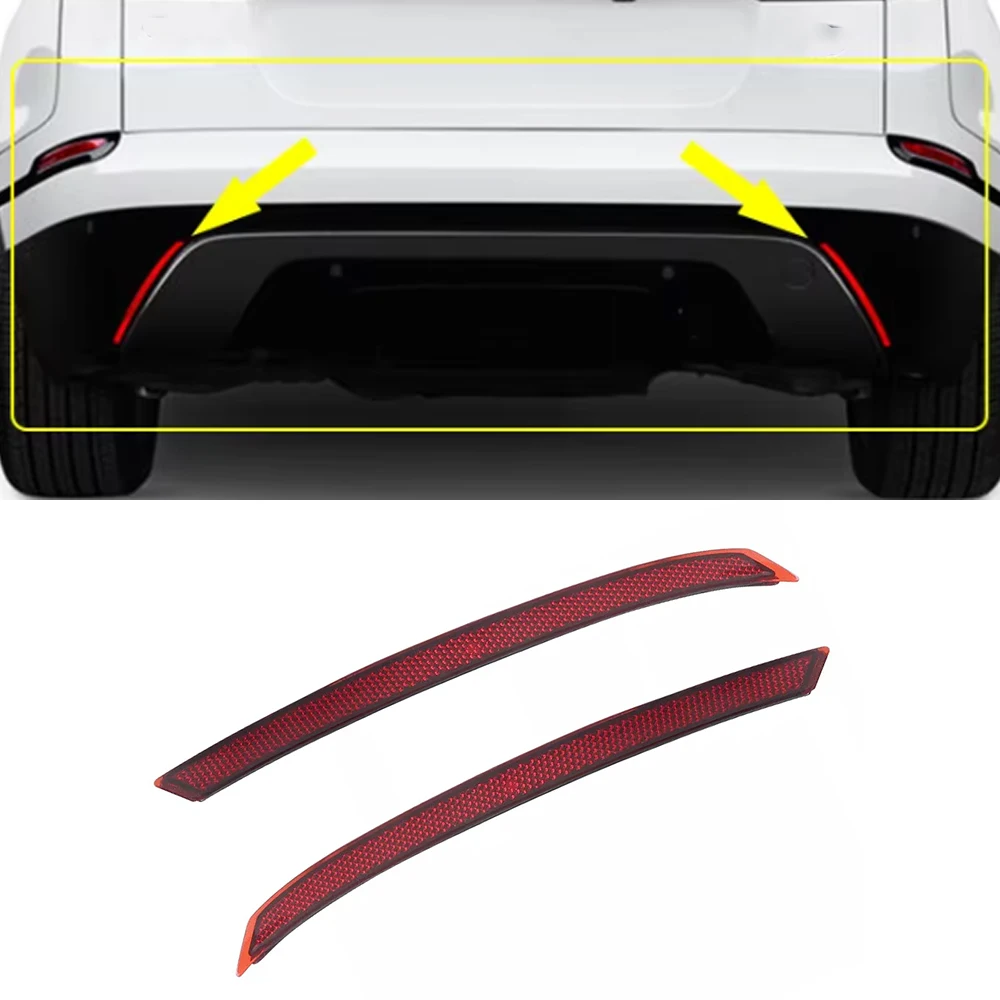 

2 pcs For Land Rover Range Rover Velar 2018 2019 2020 2021 Rear Bumper Reflectors LR093436 LR093435
