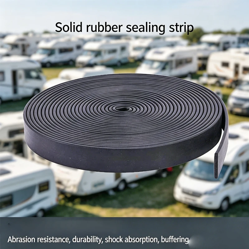 

1 Meters EPM Solid Rectangle Rubber Seal Strip 25mm Wide 2mm Thick DIY Gasket RV Caravan Motorhome Sealing Padding Reduce