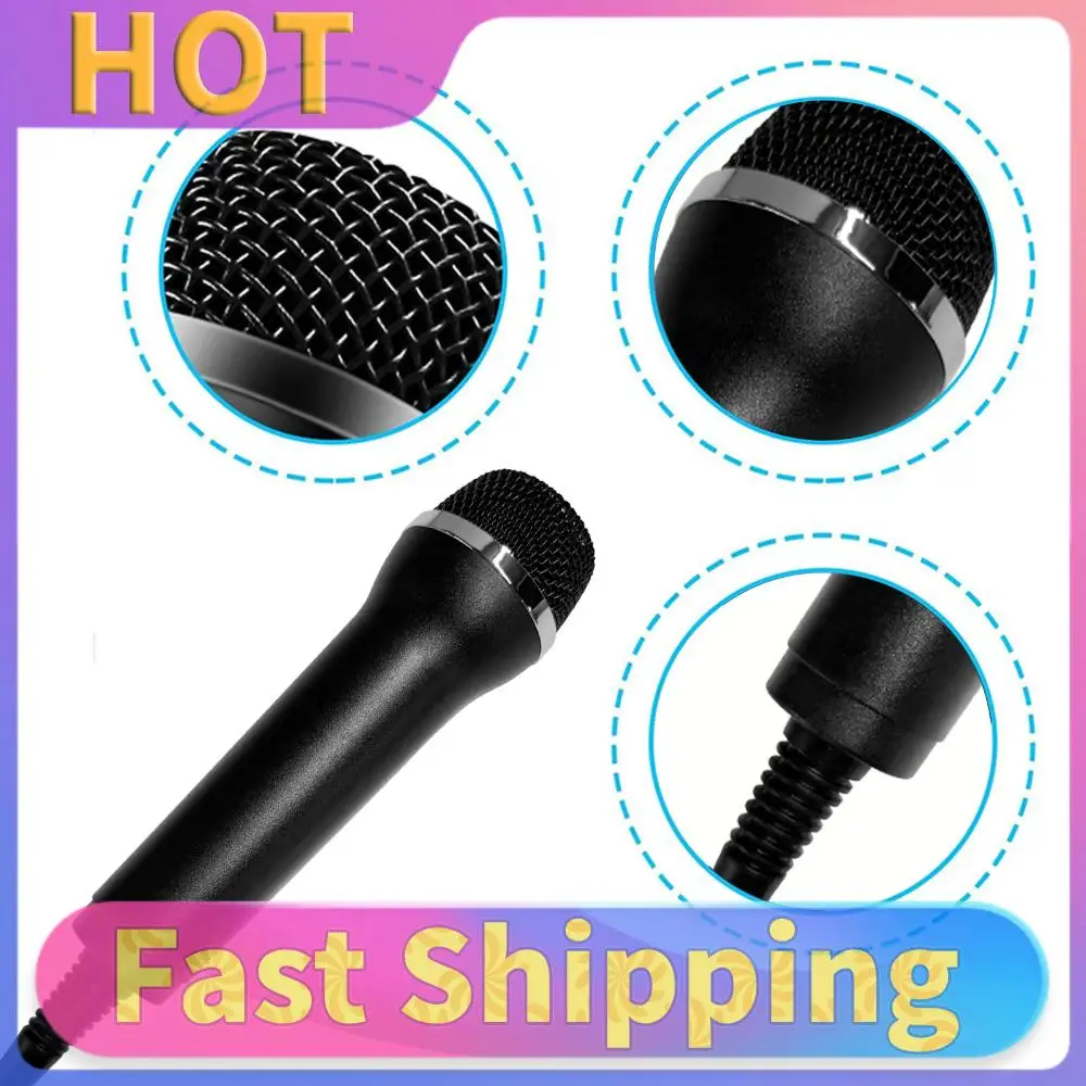 Micrófono Universal USB con Cable para Karaoke, PlayStation 4, Switch, Wii, Xbox, PC, Chat, Enseñanza en Red, Videoconferencias