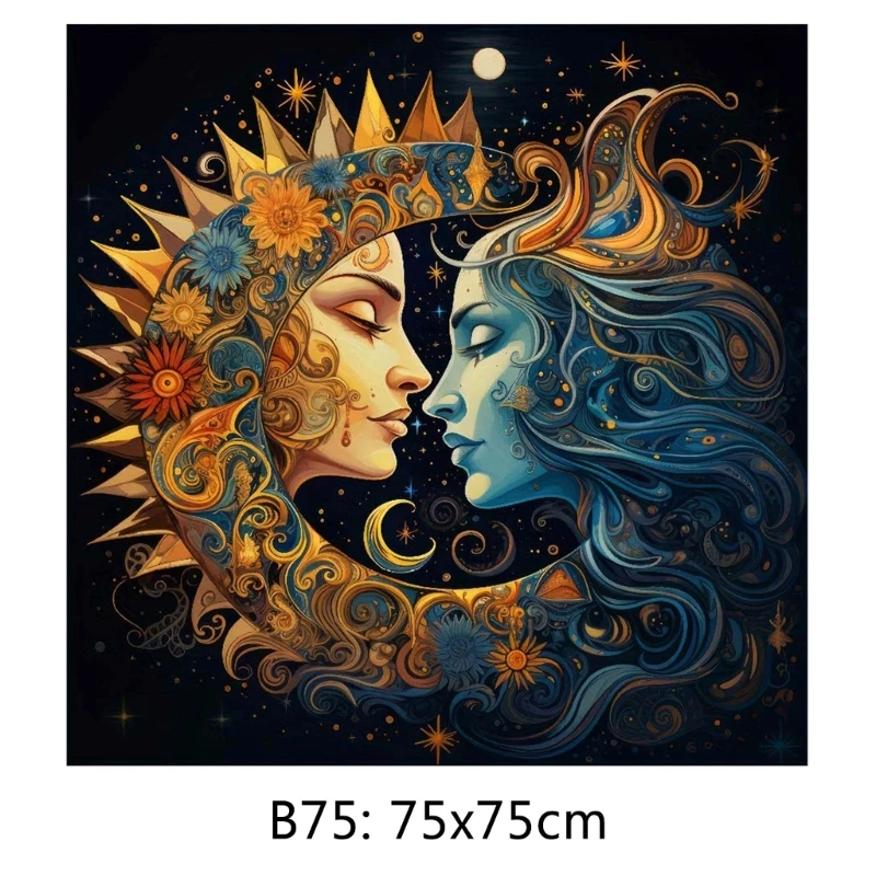 Y1UB Tarot Tablecloth Cloth Table Cover for Mystical Practice Tarot Cloth Tablecloth Table Cover Divinations Special Cloth