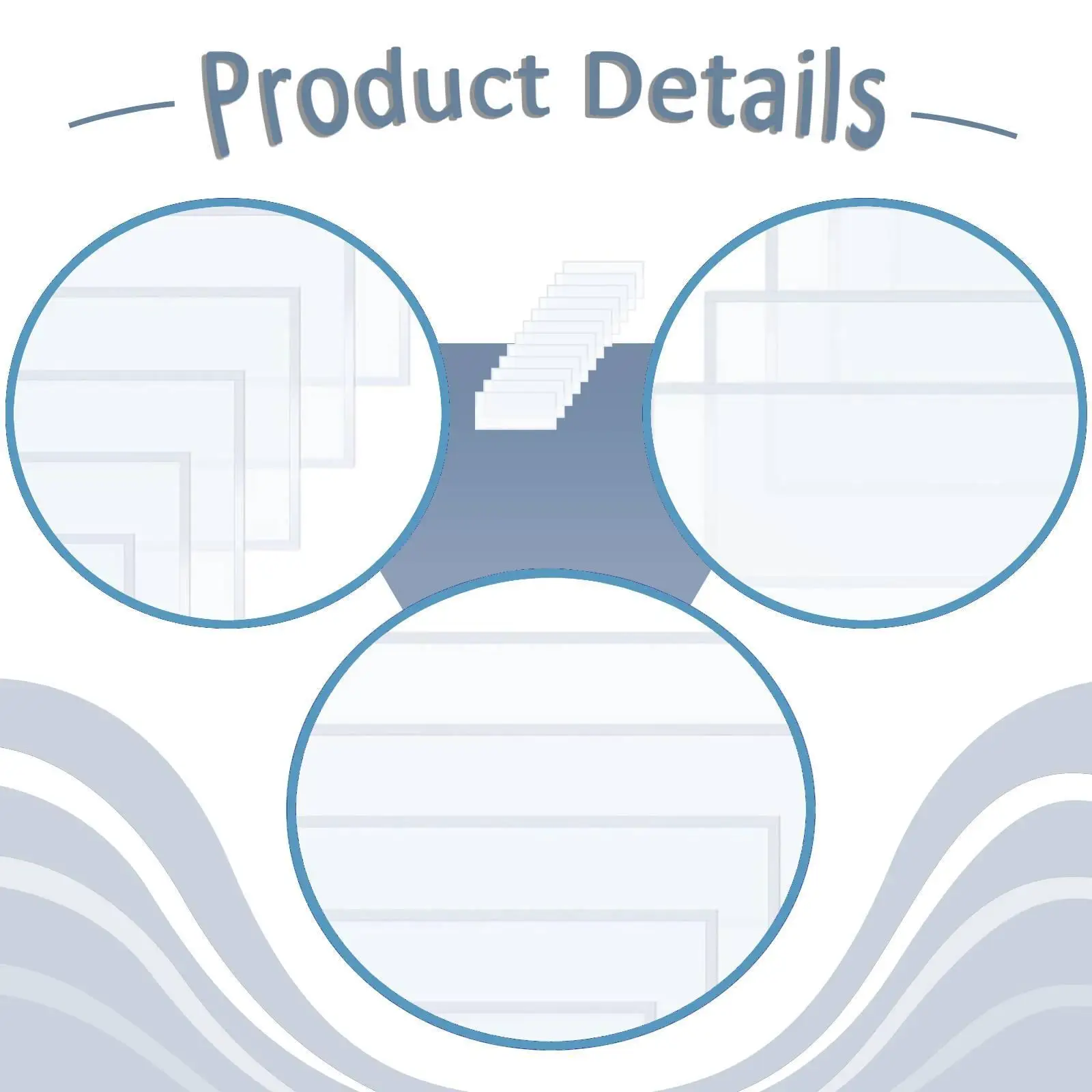12x Cabinet Lens Covers Polyester Film Easy to Use Clear Visibility Sandblast Cabinet Inner Lens Protector