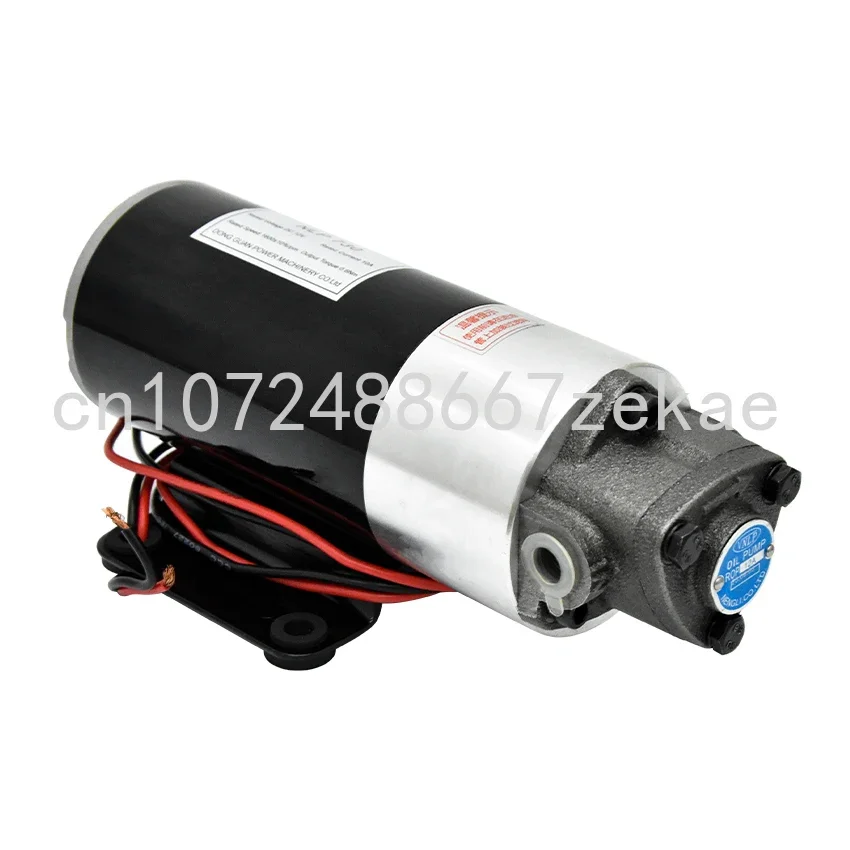 

10A/11A/12A/13A Electric Hydraulic Pump Diesel Oiler Micro Gear Pump Gear Oil Pump Small Oil 1800rpm100W DC12V/DC24V/AC220V