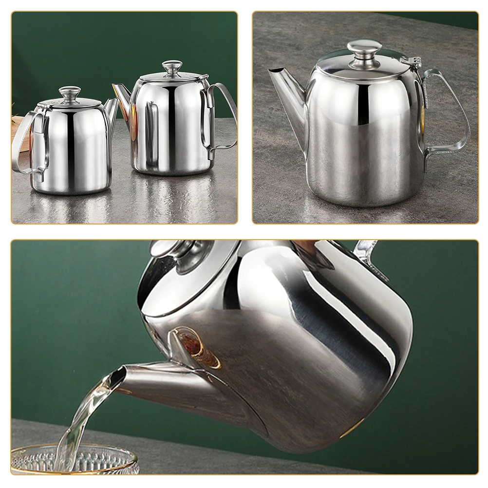 

Stainless Steel Kettle Coffee Household Stove Top Tea Large Teapot Kettles Stovetop