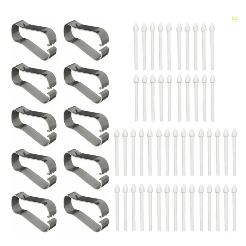 نصائح القلم البلاستيكي الصلب نقطة استبدال لـ Tab + S23 Note10 20 الكتابة السلسة على الأجهزة اللوحية دروبشيبينغ