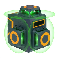 CIGMAN Self-leveling Level Outdoor Green 12 Line Professional 3D Horizontal And Vertical Cross Nivel Level