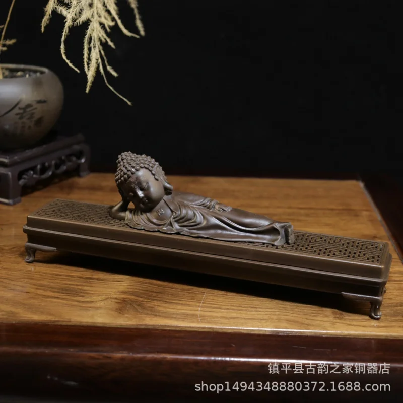 Alloy Surface Electroplated Red Copper Classic Animal Zen Incense Burner