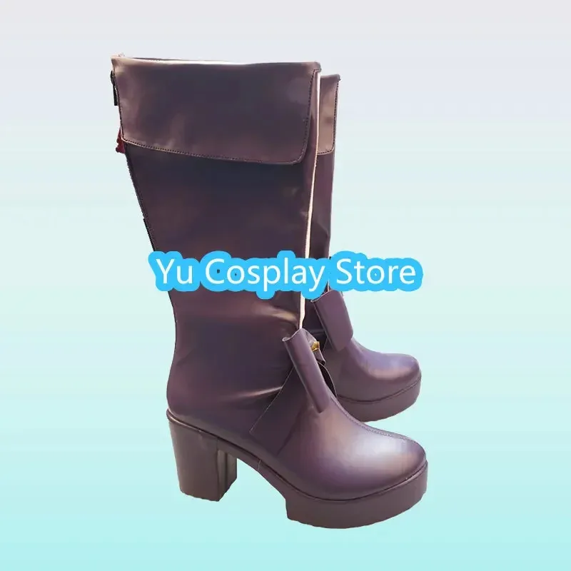 

AIAI 2025Yu- Anisufuia PU Leather Shoes Cosplay Prop Halloween Carnival Boots Custom Made