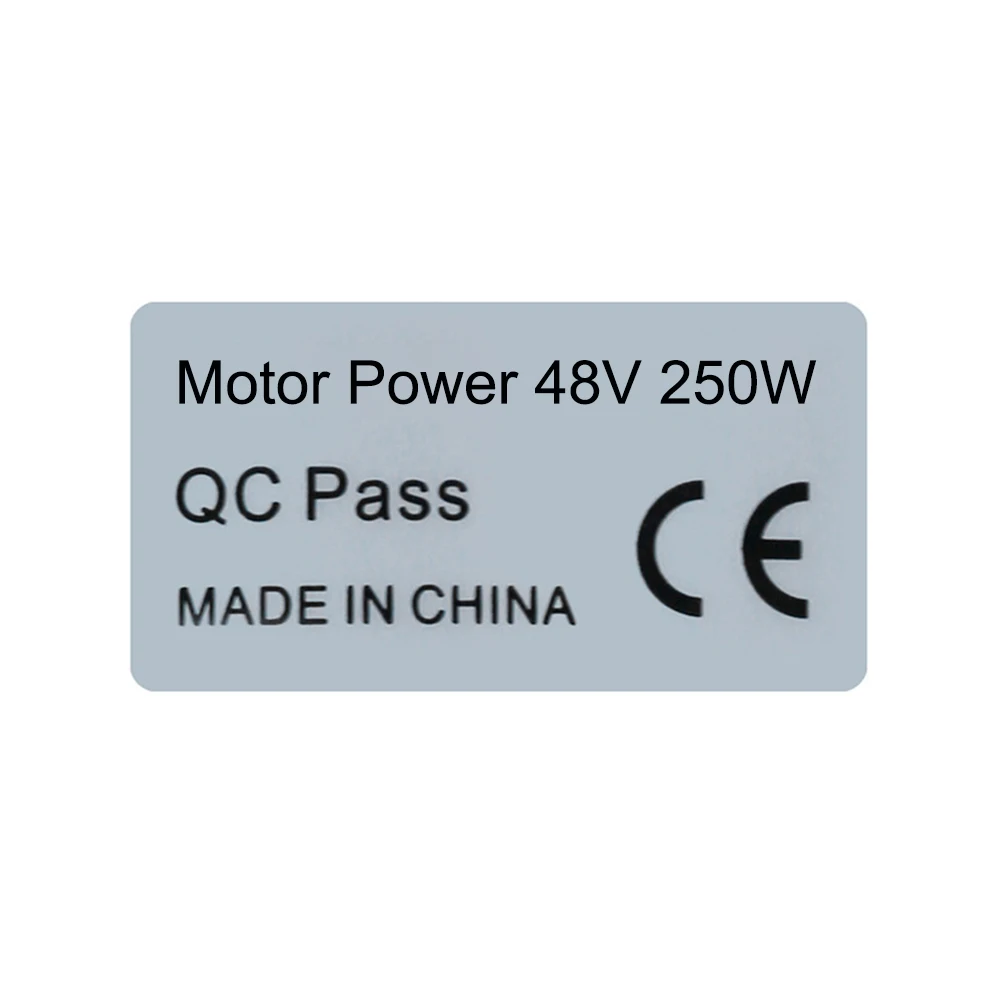 12PCS/LOT 48V 250W Bafang Mid Drive Motor Sticker for BBS01/02 BBSHD eBike Motor Electric Bicycle Conversion kit Label Tags