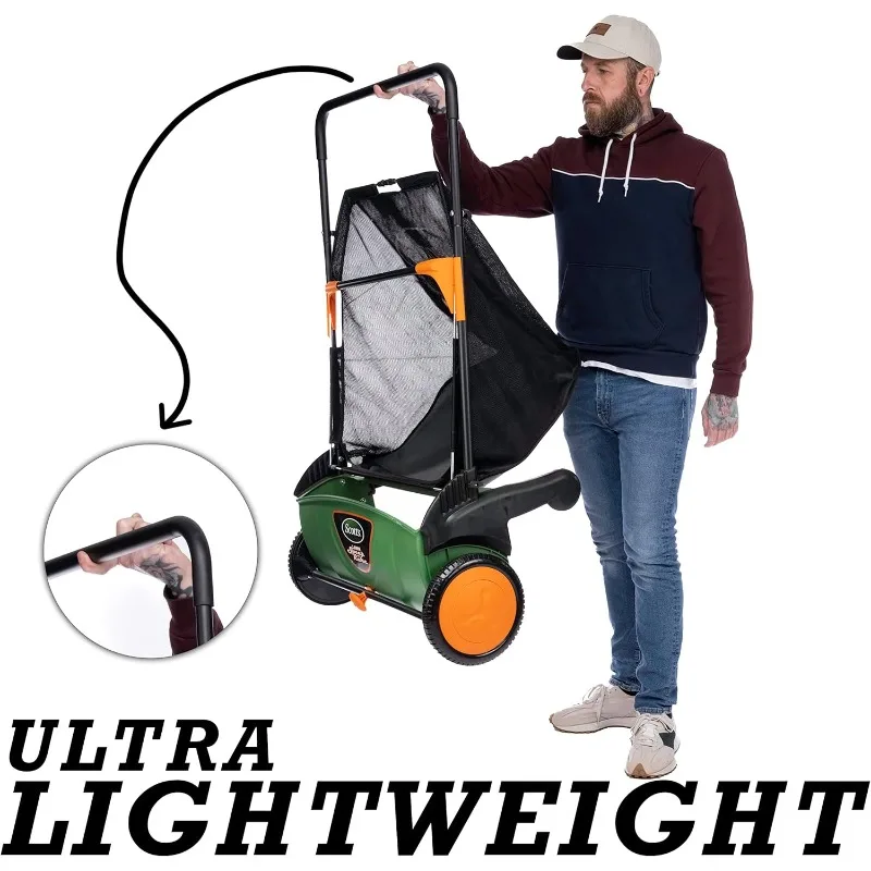 Scotts 야외 전동 공구 LSW70026S 26인치 푸시 잔디 청소기, 블랙/그린