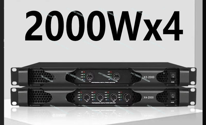 Digital Power Amplifier Professional Pure Rear Stage Two Four Channel Home Stage HIFI High Power
