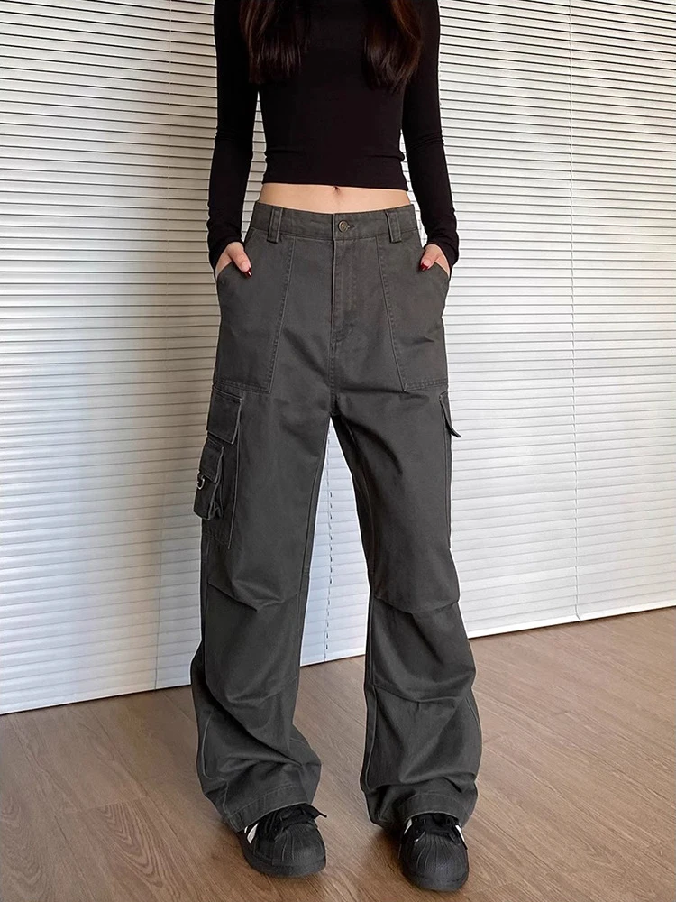 السراويل البضائع النسائية ملابس الشارع جميع المواسم القطن شيك أنيق عصري عصري مزاجه كلاسيكي أنيق المدينة الحضرية الحديثة