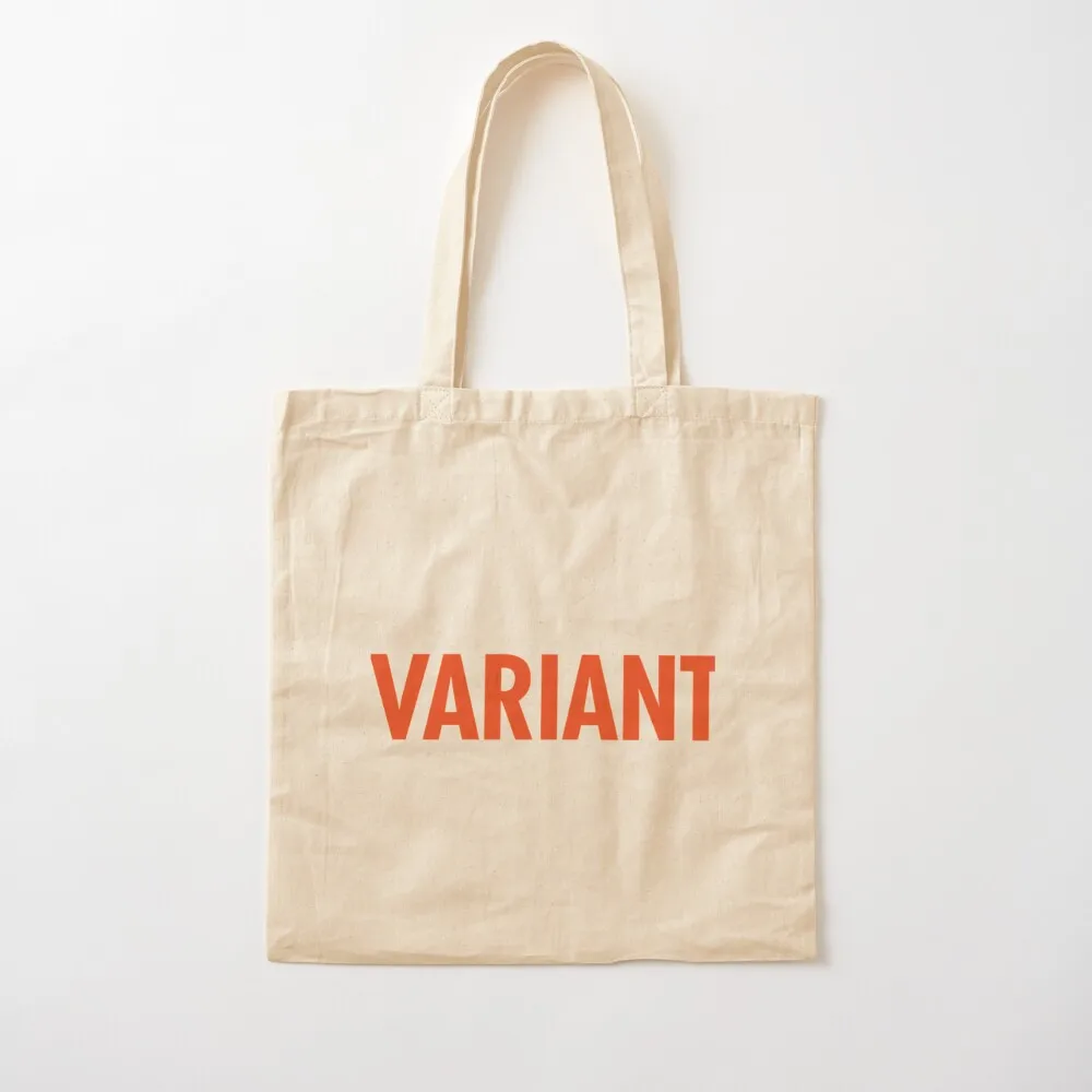 Tva VARIANT Tote Bag woman shopping bag supermarket folding bag Canvas Tote