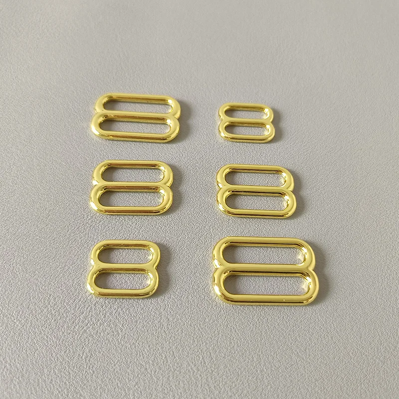 1PCS Zinc Alloy Metal Buckle Slider For Bag Accessory Adjuster Belt Loop Hardware Dog Collar Garment Harness Clasp High Quality