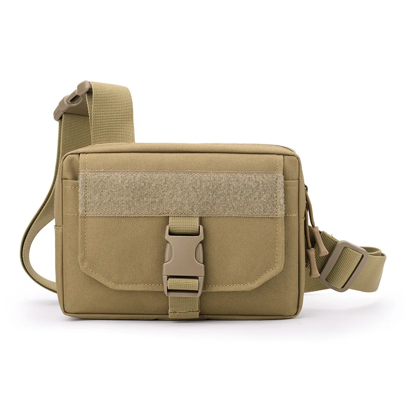 New Mens Outdoor Crossbody Sling Chest Bag Durable Oxford Camouflage Multi-Functional Compact Sports Travel Essentials
