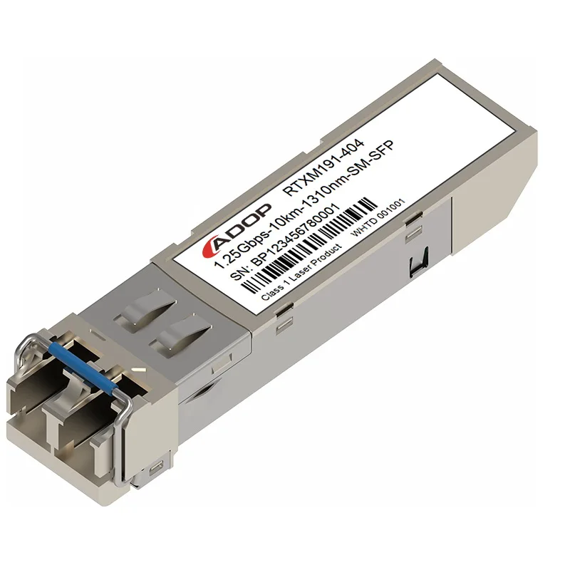 ADOP for Cisco 1.25G SFP Transceiver, 1.25G Dual Fiber Single Mode SFP LC Module Up to 20km 1310nm Fiber Transceiver Support DDM