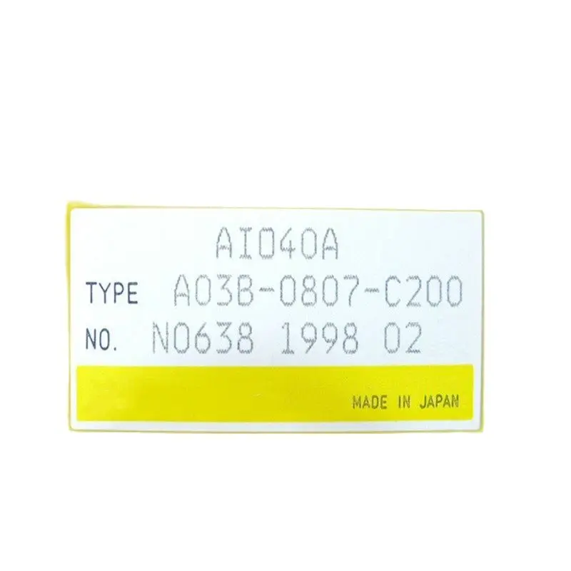 Input Module A03B-0807-C200 In Stock