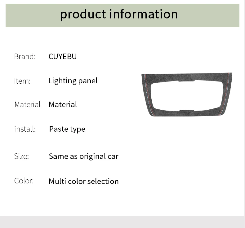 Für BMW F30 F32 F34 Auto Scheinwerfer Schalter Knopf Panel Trim Rahmen Dekoration Aufkleber Innen Tuning Zubehör Aus Alcantara – Detail 6