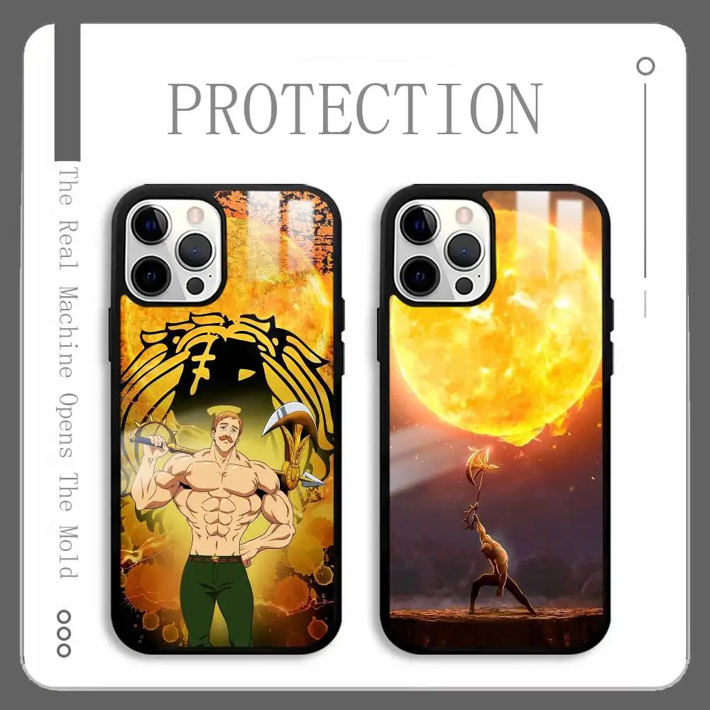 

Anime S-seven Deadly Sins Phone Case For IPhone 16 15 14 13 12 11 Pro Max Plus Mini Magnetic Magsafe Wireless Charging Cover