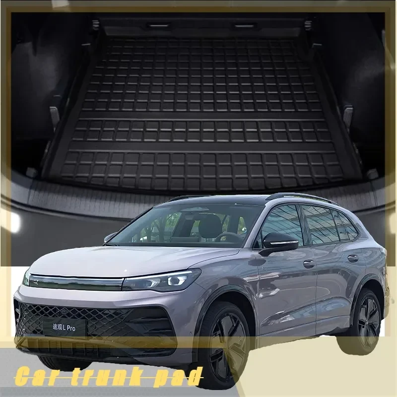 

Car Auto Rear Boot Cargo Liner Tray Trunk Mat Carpet for Volkswagen Tiguan L 2009- Cushion Pad Carpet Pad Anti-dirty Anti-water