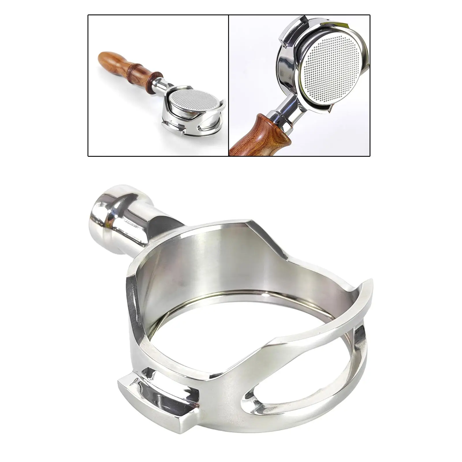 58mm Bottomless Portafilter (Only Head, without Handle) for E61 Espresso Machines