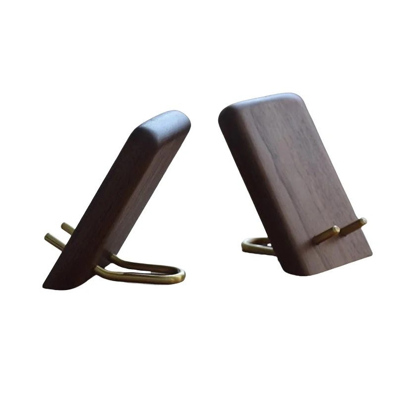 

Universal Walnut Birch Phone Stand Desktop Tablet iPad Lazy Holder for IPhone 15 Huawei Xiaomi Portable Mobile Phone Holder