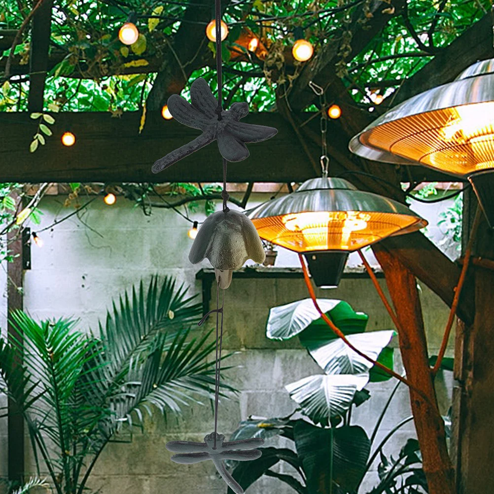 

2pcs Wind Chimes Hanging Decor Iron Japanese Style Garden Pendant Outdoor Home Wind Bell For Balcony Window Patio Lawn Bedroom