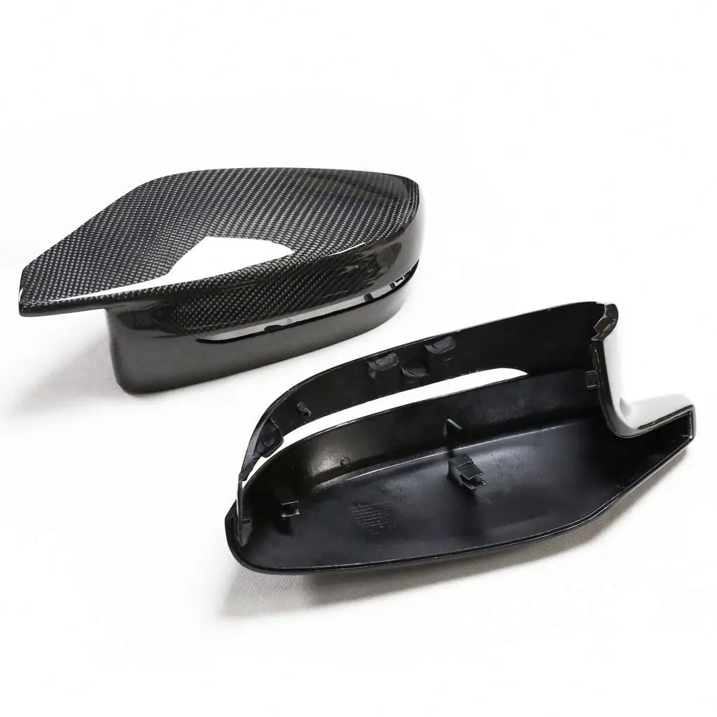 Carbon Fiber Rear View Mirror Covers Shell For BMW 3 4 Series G80 M3 G83 M4 2021 2022 LHD Only