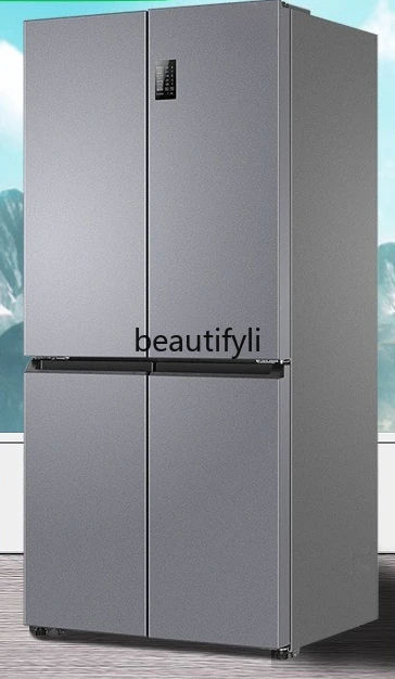 Cross Door Four Door First Class Large Capacity Air Cooling Frost Free Ultra Thin Embedded Electric Refrigerator