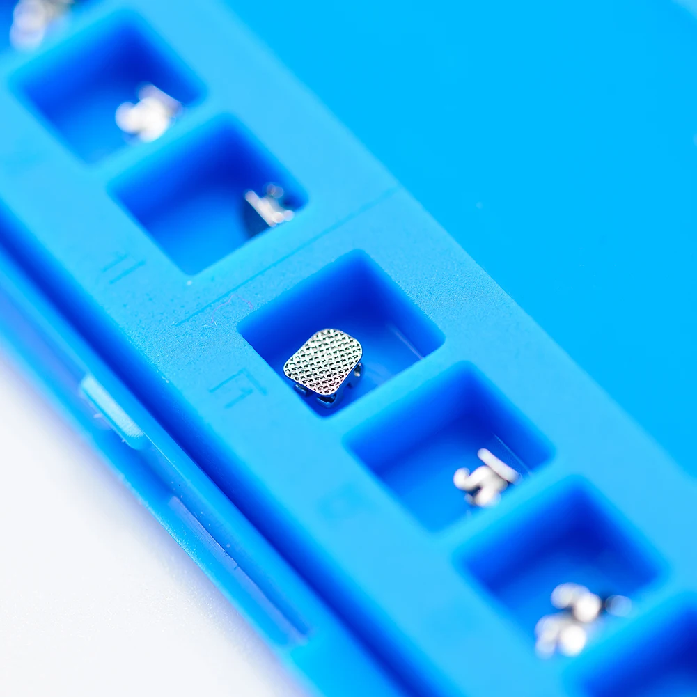 

1/5pk Easyinsmile Orthodontic Brackets Mini Metal Braces Roth MBT 0.022 Slot System for Teeth Ortho Treatment Dental Material