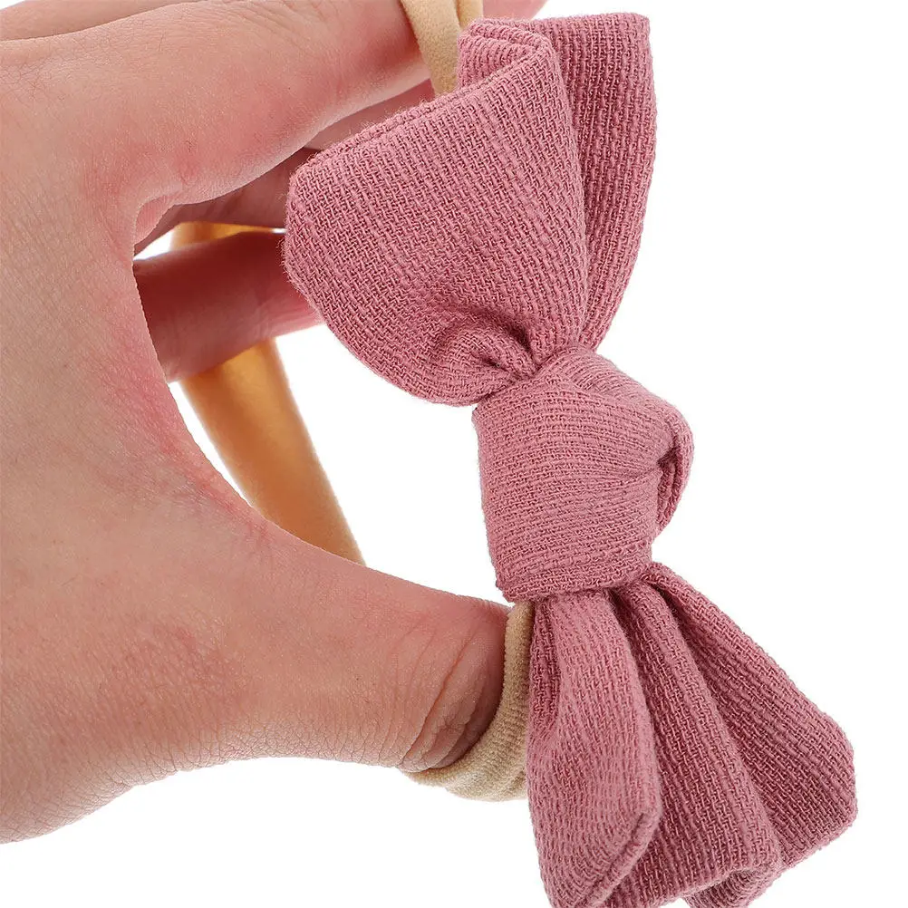 

Набор из 6 детских повязок на голову для девочек: банты, аксессуары для волос для новорожденных и малышей, милые украшения для вечеринок, дней рождения и фотосессий