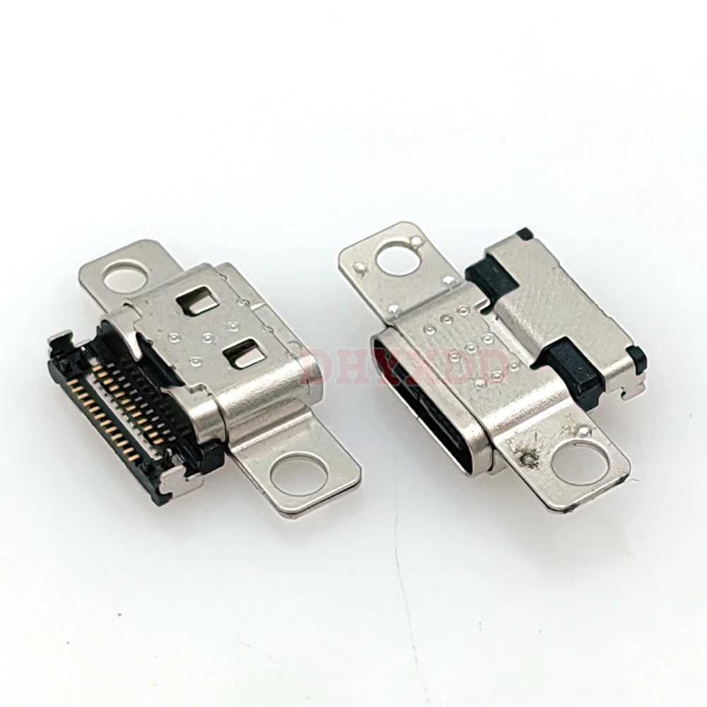 1-10PCS For Lenovo ThinkPad R14 L14 E14 E15 L15 Gen2 USB Type-C Charging Port 24Pin Female Socket Power Jack Connector