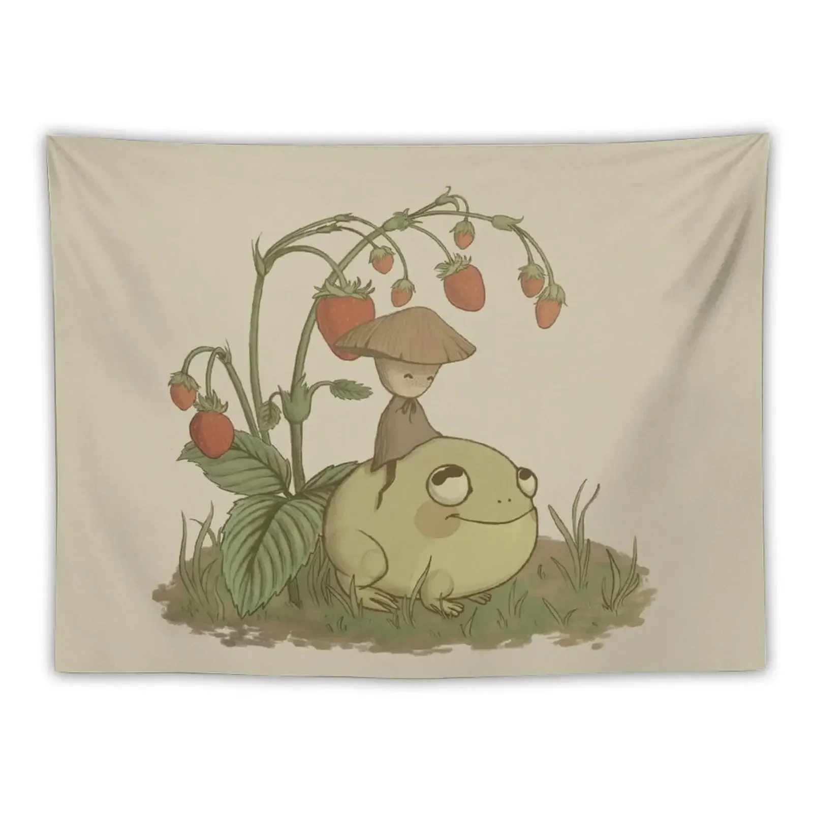 Mushy and Froggy Tapestry Decoration Room Carpet Wall Tapestry