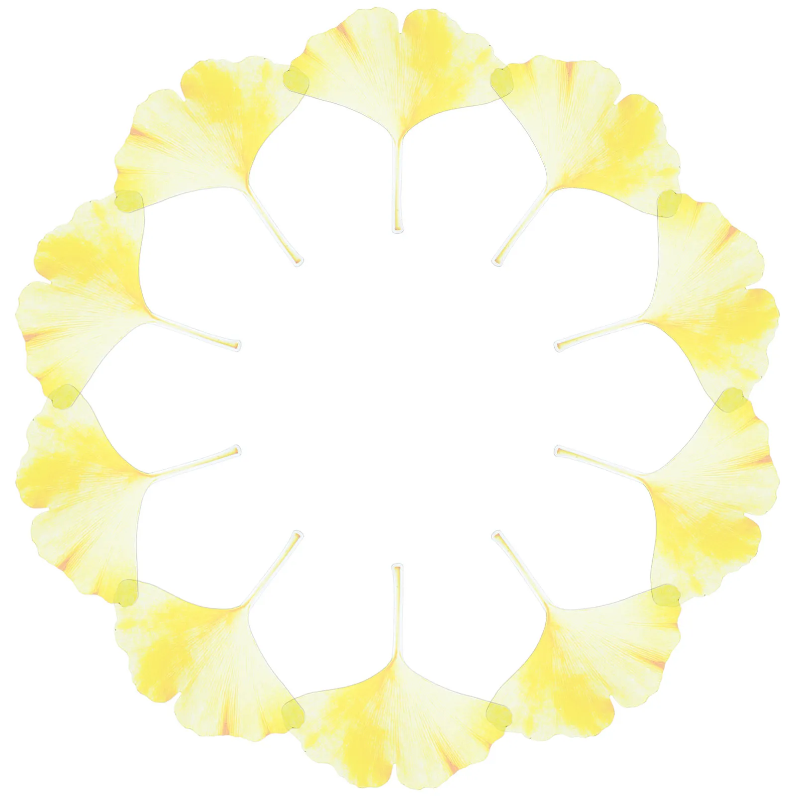 10Pcs Simulated Golden Ginkgo Leaf Bookmark Vintage Acrylic Page Marker Elegant Bookmarks for Readers Teachers Writers