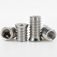 M4 M5 M6 M8 Furniture Nut 304 stainless steel Hex Drive Insert Nuts Woodworking Wood Insertnut Table Desk Chair Bed Nutsert