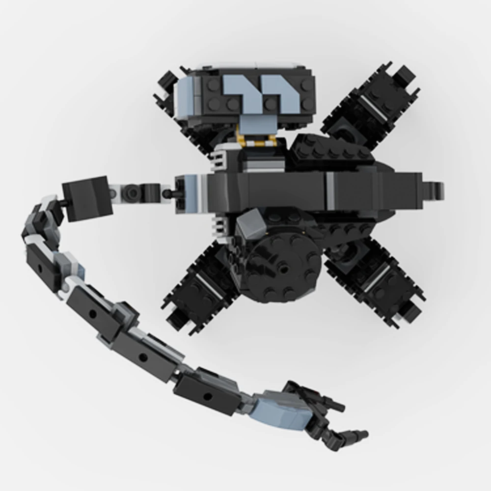 Gobricks MOC Horizoneds ゲームキャラクタービルディングブロックゼロドーンモデル電子ゲーム FAS-ACA3 スカラベモンスターレンガおもちゃギフト